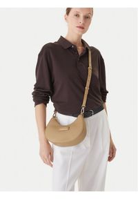 Lacoste Torebka NF5154AU Bordowy. Kolor: czerwony. Materiał: skórzane #1