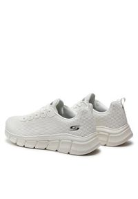 skechers - Skechers Sneakersy Bobs B Flex-Visionary Essence 117346/W Biały. Kolor: biały. Materiał: mesh, materiał #4