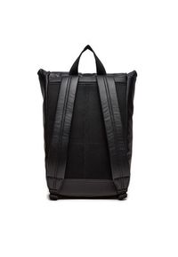 Calvin Klein Jeans Plecak Monogram Soft Rolltop K50K512033 Czarny. Kolor: czarny. Materiał: skóra #5