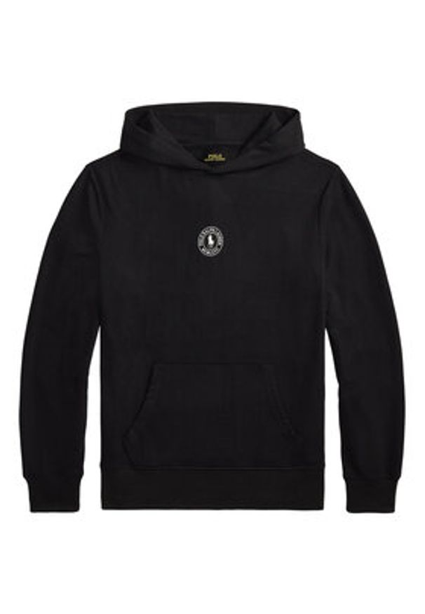 Polo Ralph Lauren Bluza 714P03152001 Czarny Regular Fit. Typ kołnierza: polo. Kolor: czarny. Materiał: syntetyk