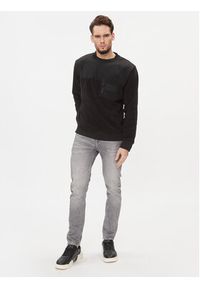 Calvin Klein Jeans Bluza J30J324110 Czarny Regular Fit. Kolor: czarny. Materiał: syntetyk #5