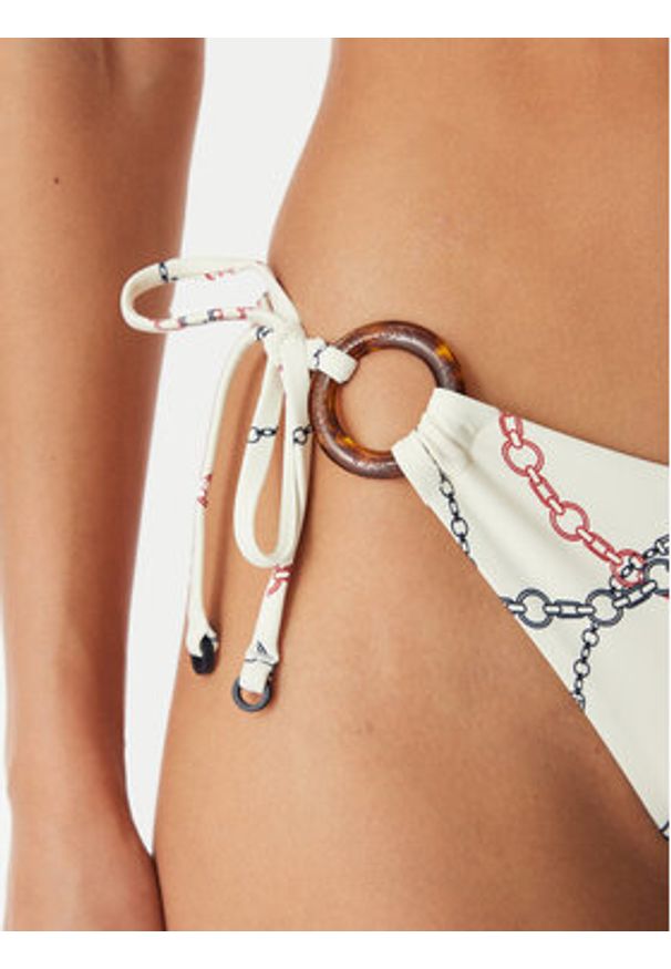 TOMMY HILFIGER - Tommy Hilfiger Dół od bikini UW0UW06395 Biały. Kolor: biały. Materiał: syntetyk
