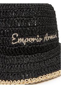 Emporio Armani Kapelusz EX000010 AF12698 UC001 Czarny. Kolor: czarny