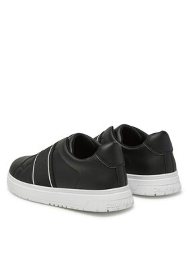 Calvin Klein Jeans Sneakersy V3X9-82087-1355999 Biały. Kolor: biały. Materiał: skóra