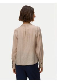 Vero Moda Koszula Irina 10338396 Beżowy Regular Fit. Kolor: beżowy. Materiał: wiskoza #2