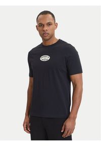 Napapijri T-Shirt S-Flint NP0A4FZZ Czarny Regular Fit. Kolor: czarny. Materiał: bawełna #1