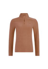 Damski polar 1/4 zip Protest Remutez. Kolor: brązowy. Materiał: polar. Sezon: zima #1