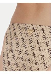 Guess Dół od bikini E5GO27 KCRL2 Beżowy. Kolor: beżowy. Materiał: syntetyk #4