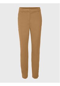 Vero Moda Spodnie materiałowe Luccalilith 10258104 Brązowy Regular Fit. Kolor: brązowy. Materiał: syntetyk #3