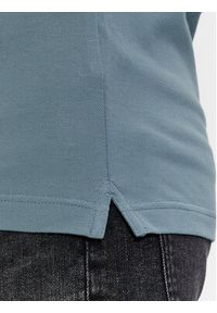 Calvin Klein Jeans Polo Embro Badge J30J325269 Niebieski Slim Fit. Typ kołnierza: polo. Kolor: niebieski. Materiał: bawełna