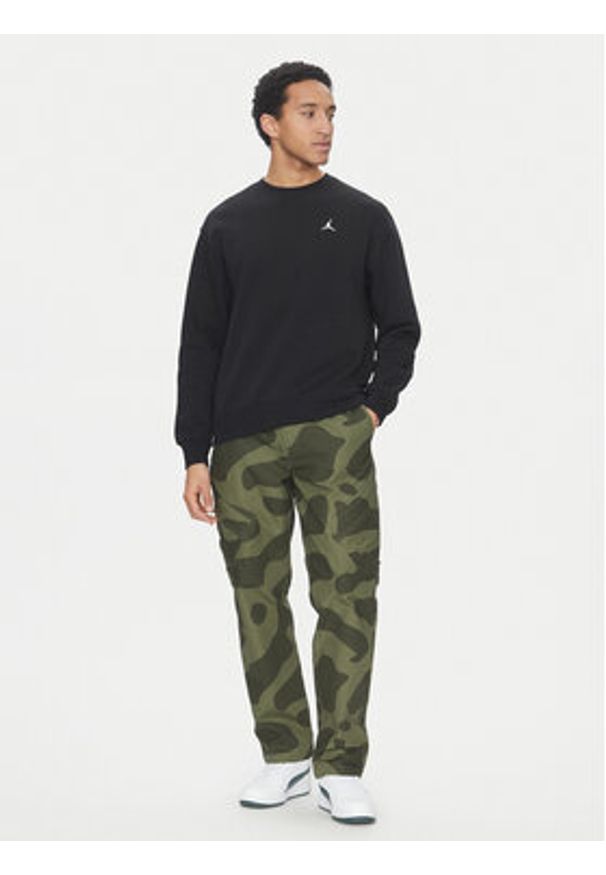 Nike Bluza FV7293 Czarny Regular Fit. Kolor: czarny. Materiał: bawełna