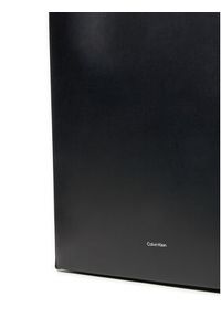 Calvin Klein Torebka Line Lthr Ns Tote 43 LV04F3000G Czarny. Kolor: czarny. Materiał: skórzane #3