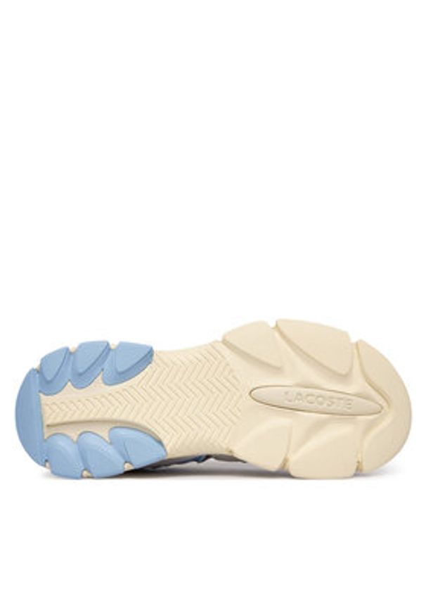 Lacoste Sneakersy L003 Neo 51SFA0061 Niebieski. Kolor: niebieski. Materiał: zamsz, skóra