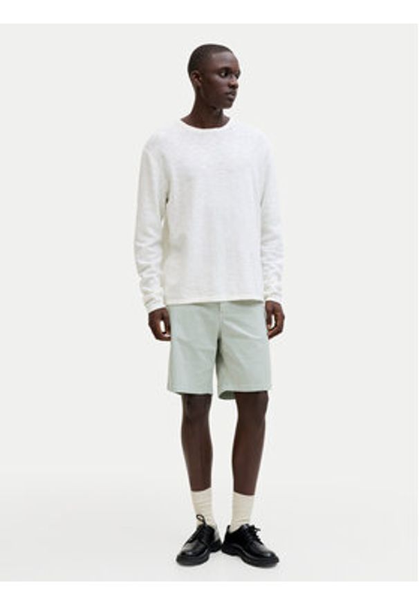 Jack & Jones Szorty materiałowe Ace Vance 12293005 Błękitny Regular Fit. Kolor: niebieski. Materiał: bawełna