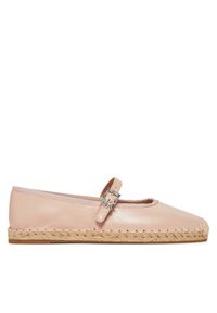 MICHAEL Michael Kors Espadryle 40S5LYFP2L Różowy. Kolor: różowy. Materiał: skóra
