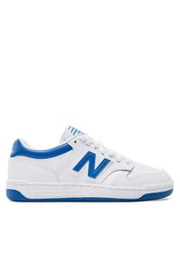 New Balance Sneakersy BB480LBL Biały. Kolor: biały. Materiał: skóra #1