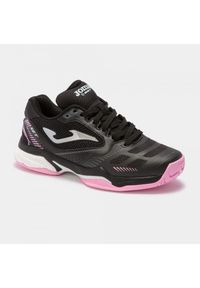 Buty tenisowe damskie Joma SET LADY black clay. Kolor: czarny, różowy, wielokolorowy. Sport: tenis