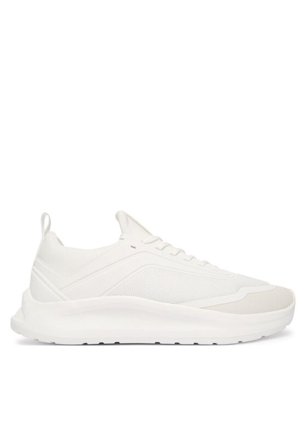 Calvin Klein Sneakersy Light Eva Run Lace Sock Mm HM0HM02164 Biały. Kolor: biały. Materiał: materiał. Sport: bieganie