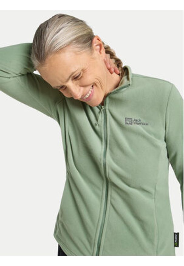 Jack Wolfskin Polar Taunus Fz 1711391 Zielony Regular Fit. Kolor: zielony. Materiał: syntetyk