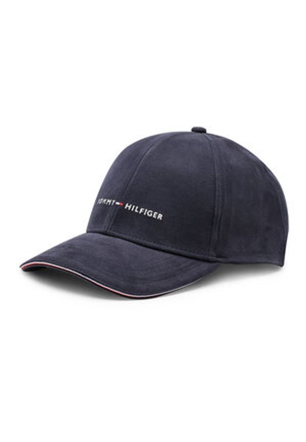TOMMY HILFIGER - Czapka z daszkiem Tommy Hilfiger - Corporate AM0AM10536 Navy DW6. Kolor: niebieski. Materiał: materiał, bawełna