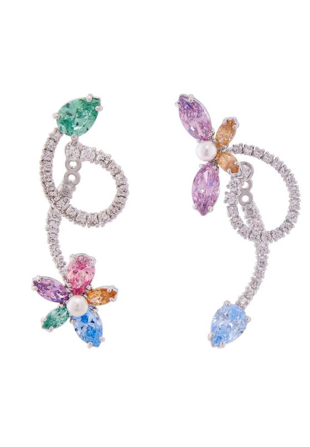 Swarovski Kolczyki 5749190 Srebrny. Materiał: metalowe. Kolor: srebrny