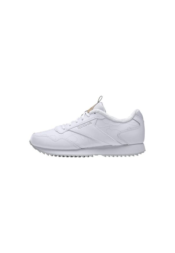 Buty do chodzenia damskie Reebok Royal Glide. Zapięcie: sznurówki. Kolor: biały, wielokolorowy, beżowy. Materiał: materiał. Szerokość cholewki: normalna. Model: Reebok Royal. Sport: turystyka piesza