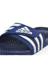 Adidas - Klapki adidas Adissage M F35579 niebieskie. Kolor: niebieski #8