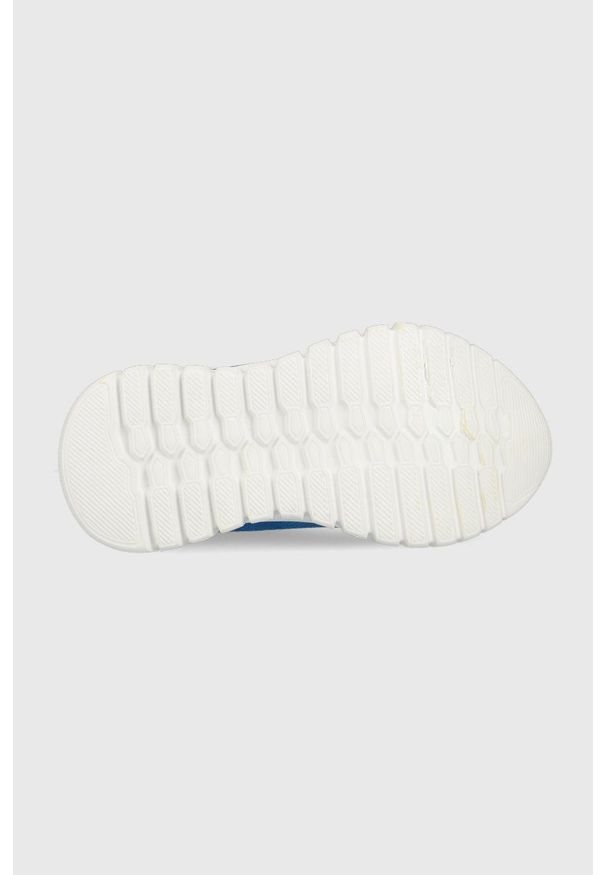 Guess sneakersy dziecięce. Nosek buta: okrągły. Kolor: niebieski. Szerokość cholewki: normalna