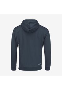 Head - Bluza z kapturem męska Club Fynn. Typ kołnierza: kaptur. Kolor: niebieski. Materiał: bawełna, materiał, tkanina, poliester