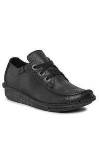 Clarks Półbuty Funny Dream 203066394 Czarny. Kolor: czarny. Materiał: skóra