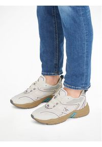 Calvin Klein Jeans Sneakersy Retro Tennis Su-Mesh Wn YM0YM00589 Biały. Kolor: biały. Materiał: mesh #4
