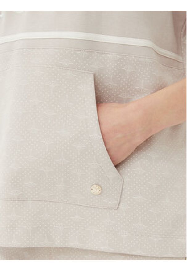 JOOP! Bluza 58 252JE58Taisa 30046217 Beżowy Regular Fit. Kolor: beżowy. Materiał: bawełna, syntetyk
