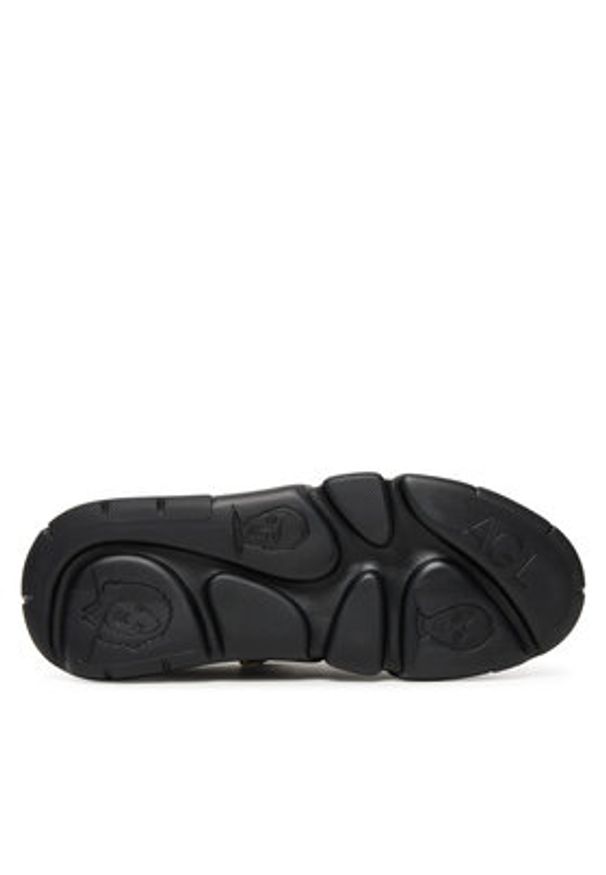 AGL Sneakersy Sheila Vel Vet D938056PGKA0761013 Czarny. Kolor: czarny. Materiał: skóra