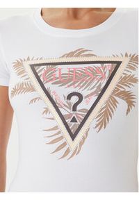Guess T-Shirt W5YI13 J1314 Biały Regular Fit. Kolor: biały. Materiał: bawełna #2