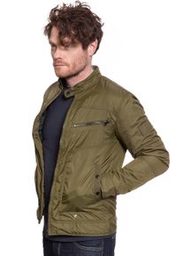 Jack & Jones - JACK JONES JJVBERNARD JACKET DARK OLIVE 12115999. Kolor: zielony #6