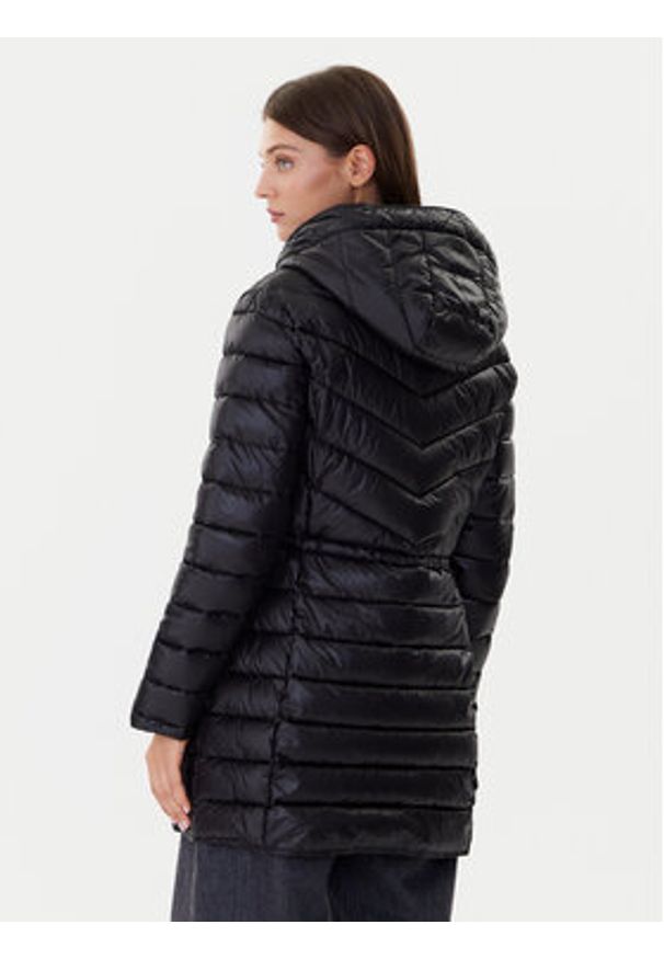 DKNY Kurtka zimowa DLEMPV38 Czarny Slim Fit. Kolor: czarny. Materiał: syntetyk. Sezon: zima