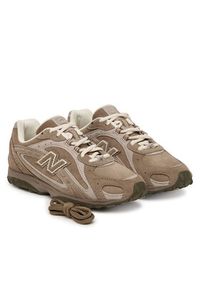 New Balance Sneakersy U204LMMA Beżowy. Kolor: beżowy. Materiał: skóra, zamsz #2