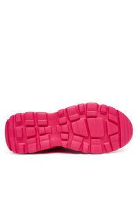 Versace Jeans Couture Sneakersy 79VA3SC7 ZSC80 U70 Bordowy. Kolor: czerwony. Materiał: materiał #4