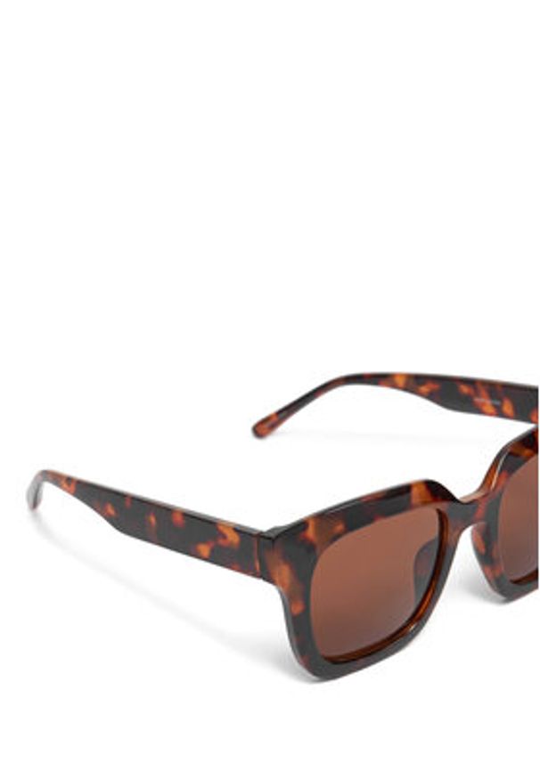 Vero Moda Okulary przeciwsłoneczne 10261553 Brązowy. Kolor: brązowy