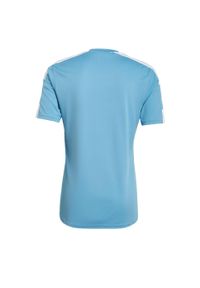 Adidas - Koszulka męska adidas Squadra 21 Jersey Short Sleeve. Kolor: biały, wielokolorowy, niebieski. Materiał: jersey, materiał, poliester. Sport: fitness, piłka nożna #2