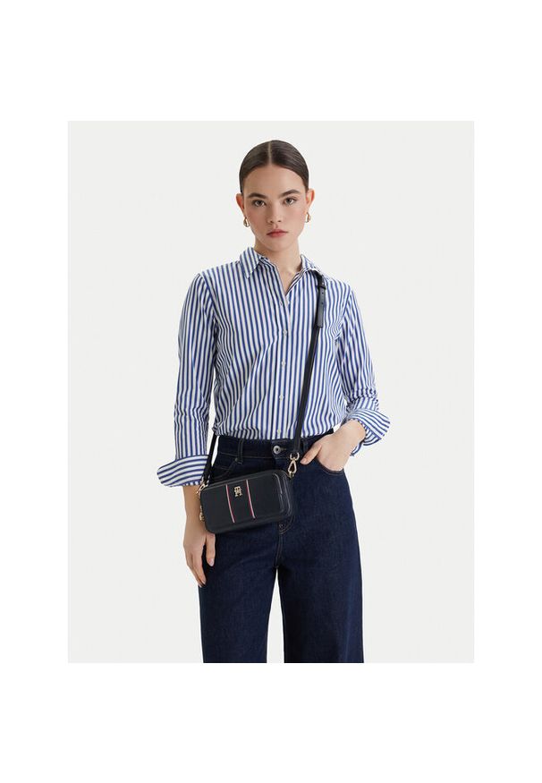 TOMMY HILFIGER - Torebka Tommy Hilfiger. Kolor: niebieski