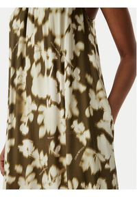 Emporio Armani Sukienka letnia EW003416 AF20249 F7149 Zielony. Kolor: zielony. Materiał: wiskoza. Sezon: lato #4