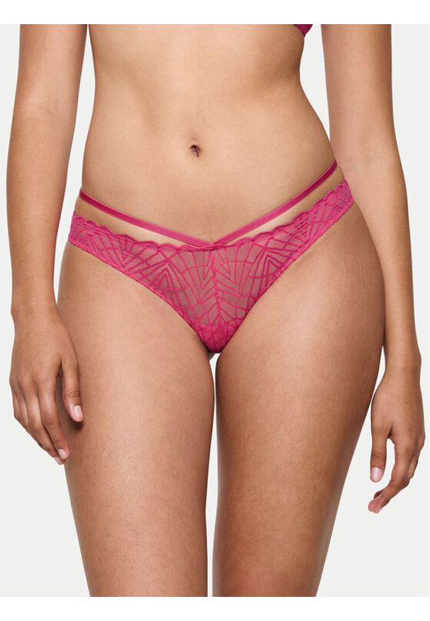 Triumph Stringi That Night In Vegas 10224867 Różowy. Kolor: różowy. Materiał: syntetyk