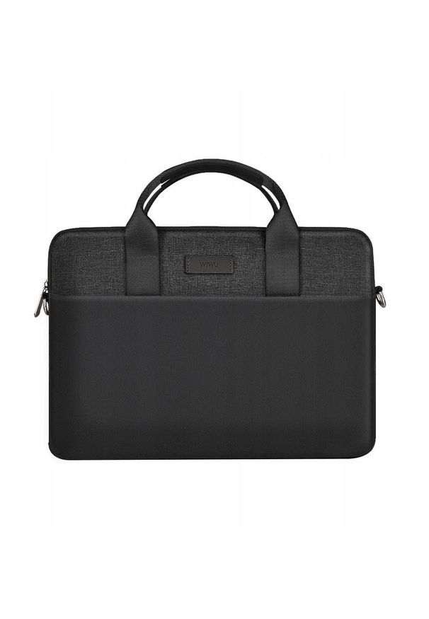 Torba WiWU WiWU - Wodoodporna torba na laptopa 15,6" Minimalist - czarna. Kolor: czarny