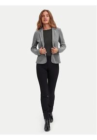 Vero Moda Marynarka Julia 10154123 Szary Regular Fit. Kolor: szary. Materiał: bawełna