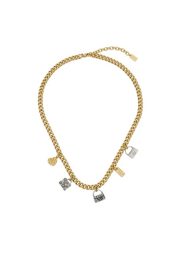 Coach Naszyjnik 37527583 Złoty. Materiał: metalowe. Kolor: złoty