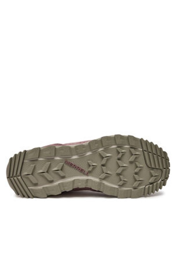 Merrell Trapery Wildwood Mid Ltr Wp J068104 Bordowy. Kolor: czerwony. Materiał: skóra, zamsz