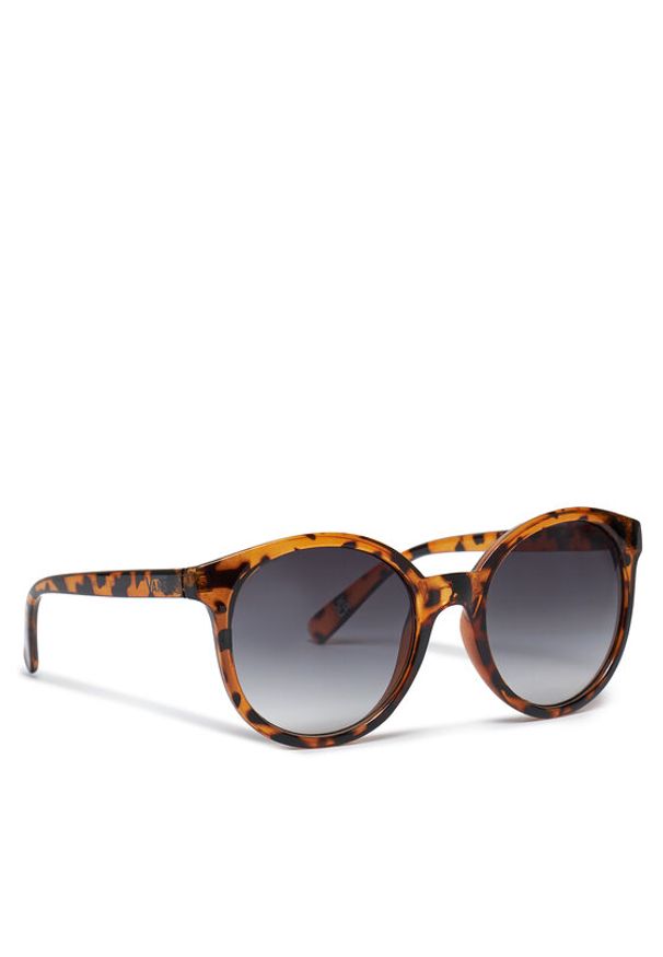 Vans Okulary przeciwsłoneczne Rise And Shine Sunglasses VN000HEE1611 Brązowy. Kolor: brązowy