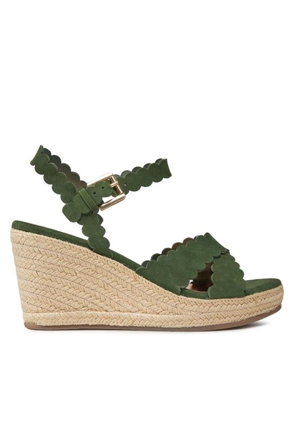 Ted Baker Espadryle Selanas 251801 Khaki. Kolor: brązowy. Materiał: skóra, zamsz