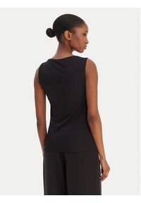 Hugo - HUGO Top Dastasy 50555782 Czarny Regular Fit. Kolor: czarny. Materiał: wiskoza #3